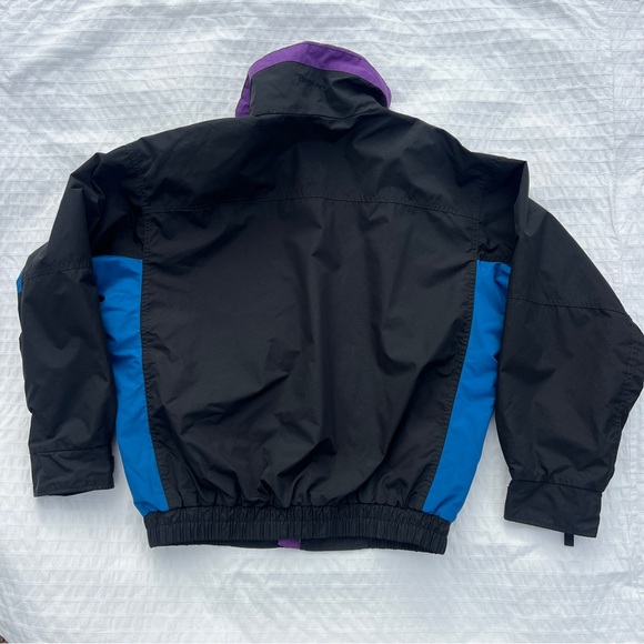 VTG 90s Columbia Bugaboo 3 In 1 Black Colorblock Ski Jacket, M - Picture 2 of 15